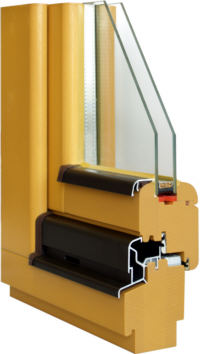 INO 68 Soft A Holzfenster mit elegantem Rundprofil