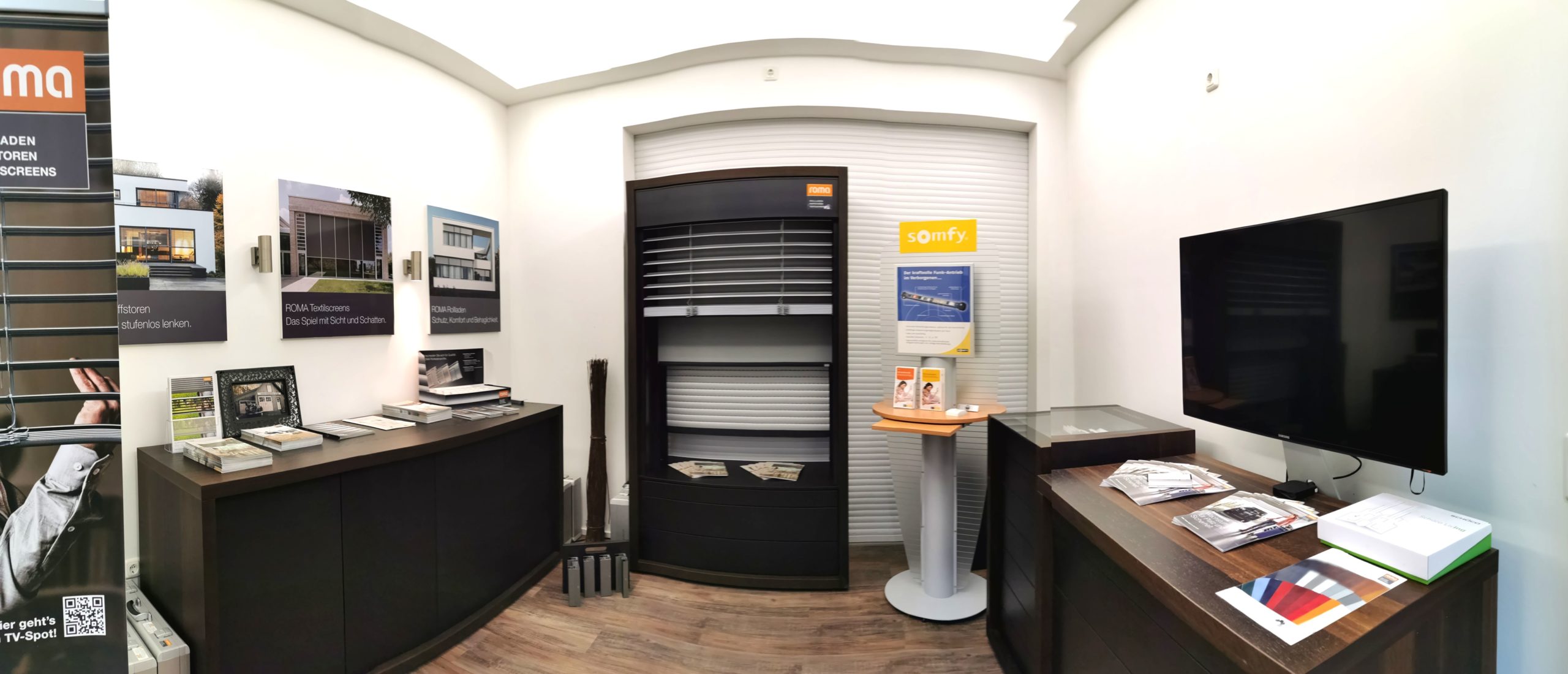 Vielfältige ROMA Rollladensysteme in unserer Fachausstellung erleben