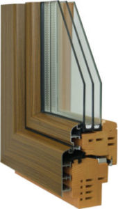 Holz-Alu-Fenster mit eleganter Soft-Linie