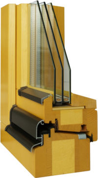 ISO 110 Passivhaus-Holzfenster mit Zertifikat