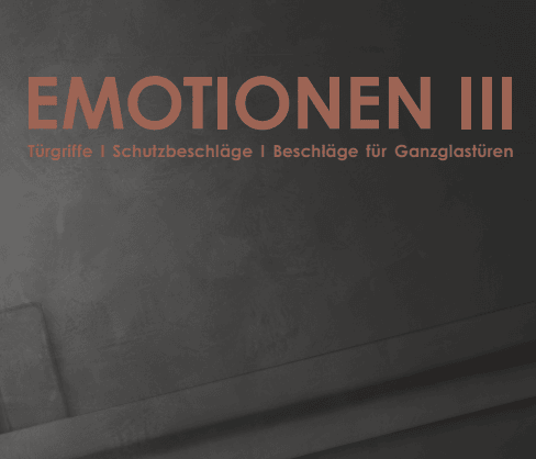 Griffwelt Katalog mit umfangreicher Türgriff-Auswahl zum Download